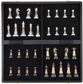 Beschwertes Schachspiel King Tall 3,5 Zoll