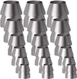 BESPORTBLE Axtstiel Metall 18-TLG.