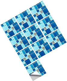 BESPORTBLE Fliesenaufkleber Mosaik Wandaufkleber