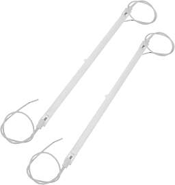 BESPORTBLE Heizelemente Quarzrohr 2 Stück 26cm