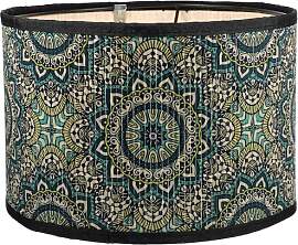 BESPORTBLE Lampenschirm Mandala Retro DunkelgrüN, 