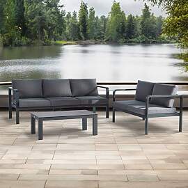 Best Cleveland Loungeset inkl. Loungetisch