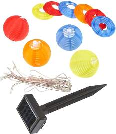 Best Season 477-14 LED-Solarlichterkette Ball
