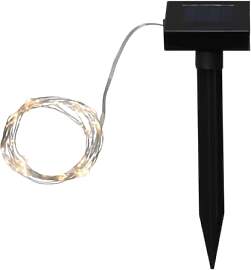 Best Season Solar Light Chain Dew Drop 5 m, 50 LED 