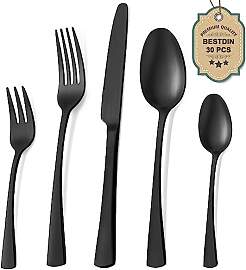 Bestdin Besteck Set 6 Personen, 30 teilig