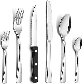 Bestdin Besteck Set für 6 Personen, 36-teiliges