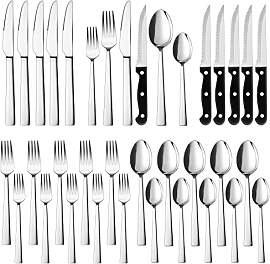 Besteck Set 6 Personen, Herogo 36-teiliges