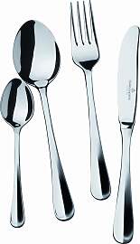 Besteck-Set "Baguette", silber