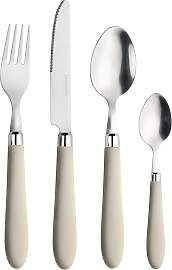 Besteck-Set PINTINOX "Daisy 0", beige