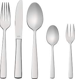 Besteck-Set RÖSLE "ELEGANCE", silber