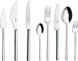 Besteck-Set "Ventura", silber