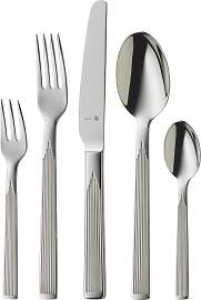 Besteck-Set WMF "Art Deco", grau