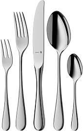 Besteck-Set WMF "Kent Plus", grau