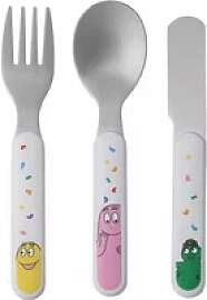 Besteckset barbapapa Petit Jour (3x6) (x3)