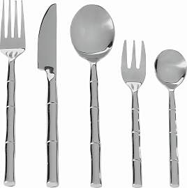 Besteckset Nicole aus Metall, 30-teilig