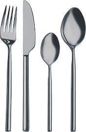 Besteckset Shine aus Edelstahl, 24-teilig