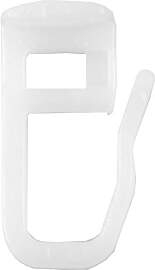 Bestlivings 100 Stück Vorhanggleiter 11x10mm für 