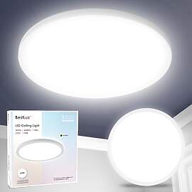 BestLuz LED Deckenlampe 6500K 18W 3600LM rund