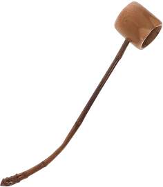 BESTONZON Bambus-Wasserkelle mit langem Griff,