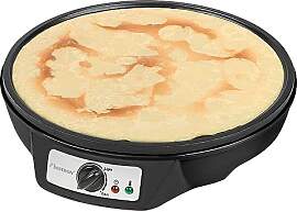 Bestron Crêpes Maker im Retro Design, für Crepes 