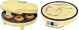 Bestron Donut Maker + Bestron Crêpes Maker im