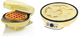 Bestron Mini-Waffeleisen & Crepe-Maker im