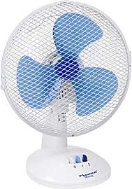 Bestron Mobiler Tischventilator Ø 27cm, kleiner