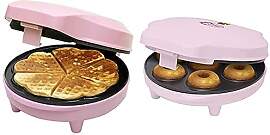 Bestron Waffeleisen für klassische Herzwaffeln