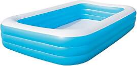 Bestway 54009 Deluxe Rechteckiger Familien-Pool,