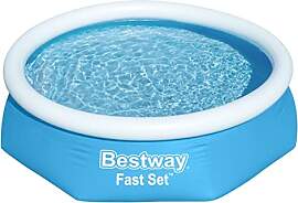Bestway Fast Set Aufstellpool ohne Pumpe Ø 244 x