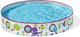 Bestway FillN Fun Planschbecken, Unterwasserwelt,