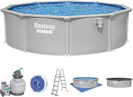 Bestway® Hydrium™ Stahlwandpool 457x122 cm rund 
