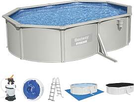 Bestway Hydrium Stahlwandpool Komplett-Set mit