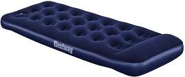 Bestway Single-Luftbett mit integrierter Fußpumpe 
