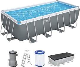 Bestway Steel Pro MAX Frame Pool Komplett-Set, 488 