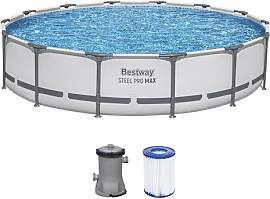 Bestway Steel Pro MAX Frame Pool Set mit