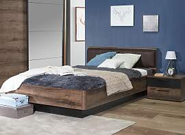 Bett FORTE "Jacky", braun