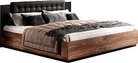 Bett HOME AFFAIRE "Sigma", braun (eiche
