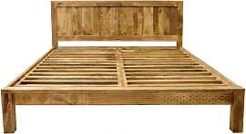 Bett Manu 160x200 aus Mangoholz