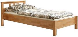 Bett "Merci", aus Buche, buchefarben