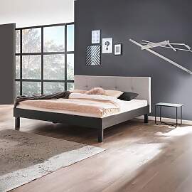 Bett mit Nachttischen Jantra 180x200cm