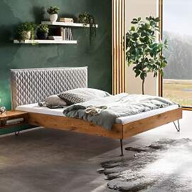 Bett Oresta Wildeiche Massivholz