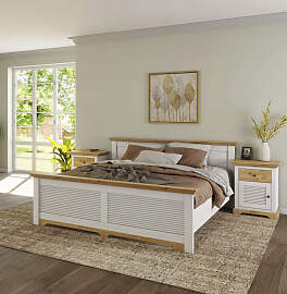 Bett OTTO HOME "Rauna, Landhausstil, edles