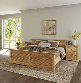 Bett OTTO HOME "Rauna, Landhausstil, edles