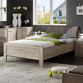 Bett Runcorn Komfort Eiche Dekor
