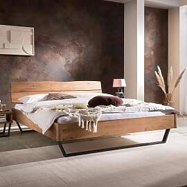 Bett Trogon Wildeiche Massivholz