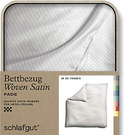 Bettbezug SCHLAFGUT "Premium Bettbezug Woven