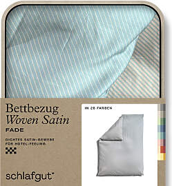 Bettbezug SCHLAFGUT "Premium Bettbezug Woven
