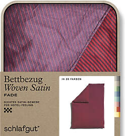 Bettbezug SCHLAFGUT "Premium Bettbezug Woven