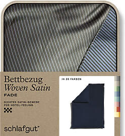 Bettbezug SCHLAFGUT "Premium Bettbezug Woven